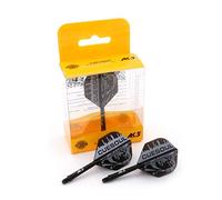 CUESOUL ROST Integrated Dartpfeile Schäfte Shafts and Darts Flights Standard Shape,Set of 3 pcs Unique Designed Pattern(CSAK-51XSG)