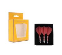 CUESOUL ROST T19 Integrated Dart Shaft and Flight Kite Shape,Set of 3