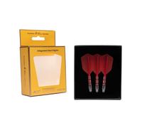 CUESOUL ROST T19 Integrated Dart Shaft and Flight Slim Shape,Set of 3