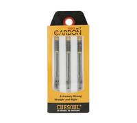 CUESOUL TERO AK7 Carbon Dart Shafts/Stem Built-in Spring Telescopic,Set of 3 pcs