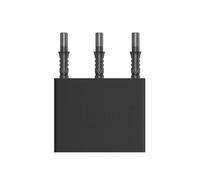 CUESOUL TOUCH POINT II Replacement Dart Steel Points,Collar Design,Titanium Coated,Pack of 3pcs