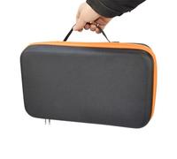 CUEYU Sturdy Hard EVA Tool Storage Case Water Resistant Zipper Closure Bag Large for Chainsaw Electric Drill Tools Accessaries Multi Functional Tool Kit