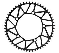 Cufaee 130BCD Chainring, Aluminium Alloy Ultra Light Bike Positive Negative Teeth Single Chainring Wheel, Bicycle Chainring for Road Mountain (54T)