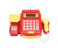 Cufaee Calculator Cash Register Toy, Children Mini Cash Register Toy for Over 3 Year Old Kids Gift Educational Preschool Activities