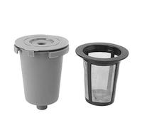 Cufaee Coffee Capsule Filter, Reusable Ground Filter Light Weight Single Cup Coffee Dripper for Cuisinart Machine