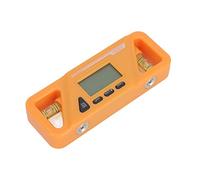 Cufaee Digital Inclinometer, Digital Level with Plastic ABS Magnetic Base, Woodworking Measuring Tool for Timber Processing Car Repair Sawblade Alignment (Yellow)