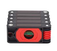 Cufaee Foldable Level Ruler, Hinge Connection 2 Level Bubble Multi Angle Measurement Woodworking Tools, Multi Function Leveler Tool