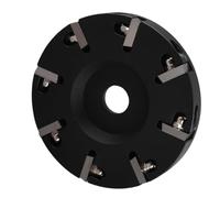 Cufaee Hoof Trimming Disc, Professional 8 Teeth Steel Livestock Hoof Trimming Plate for Livestock Sheep Cattles Horses Cow