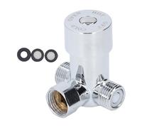 Cufaee Hot Cold Water Mixing Valve, Brass G1 2 Faucet Water Temperature Mixer, Thermostatic Mixing Valve for Automatic Sensor Faucet