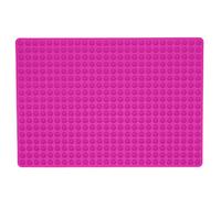 Cufaee Mini Dog Treats Mold, Tiny Semi Sphere Baking Sheet Dog Treats Molds, Hemispherical Dog Biscuit Baking Mould for Baking (Rose Red)