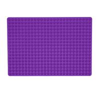 Cufaee Mini Dog Treats Mold, Tiny Semi Sphere Baking Sheet Dog Treats Molds, Hemispherical Dog Biscuit Baking Mould for Baking (Purple)
