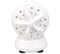 Cufaee Portable Washing Machine, Dual Turbine Ultrasonic Deep Cleaning Washer, USB Plug in 5V Mini Washing Machine for Sink Dorm Travel