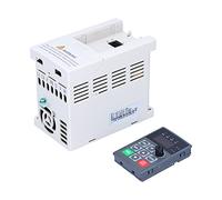 Cufaee Variable Frequency Drive Converter, Single Phase Input Output with PAM Control JLS E 2S for CNC Motor Spindle Speed Rotation (0.4kw)