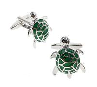 Cuff-Arts Cufflinks for Men Animal Turtle Cufflinks with a Gift Box C10055