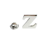 Cuff-Arts Lapel Pin Badges Alphabet Letter Lapel Pin with a Gift Box Z