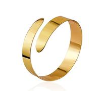 Cuff Bracelet for Women Wire Bangle Bracelet Open Adjustable Wide Cuff Bracelet for Teenager Girls Fashion Jewelry upper arm cuff jewelry for women minimalist upper arm cuff gold silver color upper