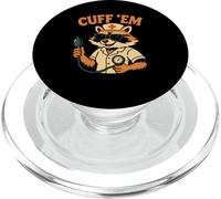 CUFF 'EM Funny Raccoon ER RN Nurse Practitioner Nursing PopSockets PopGrip for MagSafe