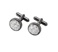 Cuff Links Mens 2 Pairs Cufflinks Black Green Gold Color Crystal Cuff Links Men's Women's Wedding Accessories