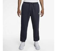 Nike Club Men's Cuffed Brushed Fleece Trousers - Blue - Cotton/Polyester L