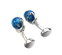 Cufflinks Cufflinks Blue Rotatable Globe Planet Earth World Map Cuff Links For Men Cufflink