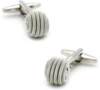 cufflinks,cufflinks for men Cufflinks for Men, 2 Pairs Cuff Links Brass Material Woven Ball Design Cufflinks for Wedding Men(Color 12)