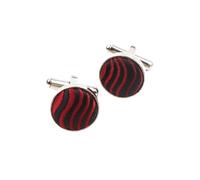 Cufflinks For Men Mens Cufflinks Fashion Chic Fabric Round Shirt Suit Floral Cuff Links Fit Wedding Party Meeting Clothes Buttons Accessory