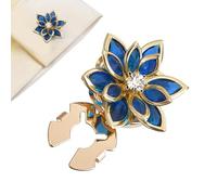 Cufflinks for Women Elegant Flower Shape Adjustable Cufflink Button