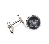 Cufflinks, Gemini Angel Magic Quantum Entanglement Luck Friend Gift, Versatile Twelve Zodiac Signs, Personalized Cuff Buckle, Shirt Accessory Gift For Father Husband Party Wedding Prom