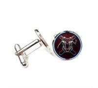 Cufflinks, Gemini Angel Symbol Vintage Relief Luck Friend Gift, Versatile Twelve Zodiac Signs, Personalized Cuff Buckle, Shirt Accessory Gift For Father Husband Party Wedding Prom