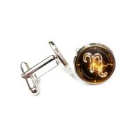 Cufflinks, Lightning Electricity Design Novelty Energy Crystal, Aries Twelve Zodiac Signs, Cuff Buckle, Shirt Accessory Gift For Accountant Boss Business Wedding Prom Formal Occasion