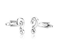 Cufflinks Mens Personalized, Uncle of The Groom Cufflinks Stainless Steel Silver Wedding Cufflinks Question Mark for Men Dress Shirt Free Engraved