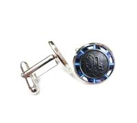 Cufflinks, Mighty Lion Totem Retro Deep-Space Relief Sculpture, Leo Twelve Zodiac Signs, Personalized Cuff Buckle, Shirt Accessory Gift For Accountant Boss Business Wedding Prom Formal Occasion