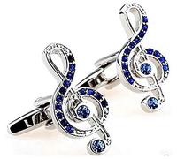 Cufflinks Musical Notes Motif Cufflinks Music Buttons Sheet Music Links Musical Instruments Accessories Cufflinks Silver Men, Brass
