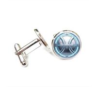 Cufflinks, Pisces Symbol Future Compass Relief Luck Friend Gift, Pisces Twelve Zodiac Signs, Personalized Cuff Buckle, Shirt Accessory Gift For Accountant Boyfriend Business Wedding