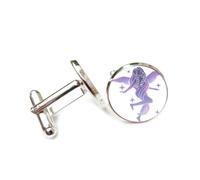 Cufflinks, Virgo Dancing Girl Spectral Diffraction Best Wish Friend Gift, Virgo Twelve Zodiac Signs, Personalized Cuff Buckle, Shirt Accessory Gift For Accountant Husband Business Wedding