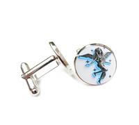 Cufflinks, Virgo Happy Saint Totem Retro Relief Good Luck Friend Gift, Virgo Twelve Zodiac Signs, Personalized Cuff Buckle, Shirt Accessory Gift For Accountant Boss Business Wedding Prom