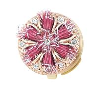 Cufflinks with Intricate Weaving Pattern and Glittering Stones Button Covers Perfect for Shirt Sleeves Crystal Cufflinks