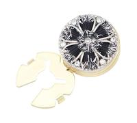 Cufflinks with Intricate Weaving Pattern and Glittering Stones Button Covers Perfect for Shirt Sleeves Crystal Cufflinks