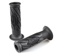 Domino Black Open Ended Motorcycle Handlebar Grips 5519.82
