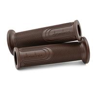 PAIR OF DOMINO FOR BMW STYLE OPEN BLACK GRIPS WITH DISPLAY CONTROL RING