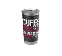 Cuffs Gloves Corrections Prison Nursing Correctional Nurse Stainless Steel Insulated Tumbler