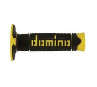 handlebar grip set Domino A260 off-road black / yellow