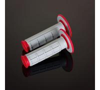 Renthal DL Dia/Waf Grip Ø22 Grey/Red Grey,Red