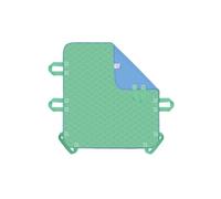CUFOTPLS Slide Board for Transferring-34x36 Inch Bed Pads with Handles-Transfer Board for Mobility-Transfer Sheet for Elderly-Body Position Reposition for Bariatric Disability Bedridden (34" x 36"-6 Handles)