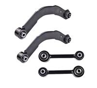 CUGANO Rear Control Arms for 2007-2012 Dodge Caliber & 2007-2017 Jeep Compass Patriot - Upper/Lower Arms Replaces RK641281 CK641226 5105271AA MN100086 CMS251005 5105270AA 521642 4PCS