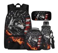 Cugasmaru Backpacks for Girls with Lunch Box Sunflower Giraffa Backpacks for 5th Grade Girls Kids School Bag for Elementary Kindergarten Students Back Pack Daypack