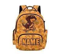 Cugasmaru Dachshund Backpack for Kids 5-7 Girls Backpacks Ages 6-8 8-10 Cute Backpacks for Boys Back to School Essentials Gift 17 Inch Child Bookbag Bag Pack