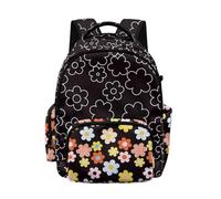 Cugasmaru Floral Backpack for Girls 3rd 6th Grade Elementary Preschool School Bag 17 inch Girl Bookbag Age 8-10 6-8 Back to School Essentials Gift Bag Pack