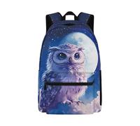 Cugasmaru Girls Backpack 10-12 Years Old Girl Backpack for School Cute Owl Bookbag for Girl Elementary Middle Travel Camp Supplies Lightweight Purple Kids Back Pack Travel Knapsack