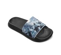 Cugasmaru Orcas Slippers for Boys Size 12 Killer Whale Sandals Kids Slides for Beach Girls Cool Summer Slides for Home Bath Cute Girl's Bedroom Shoes Breathable Lightweight Footwear 2025